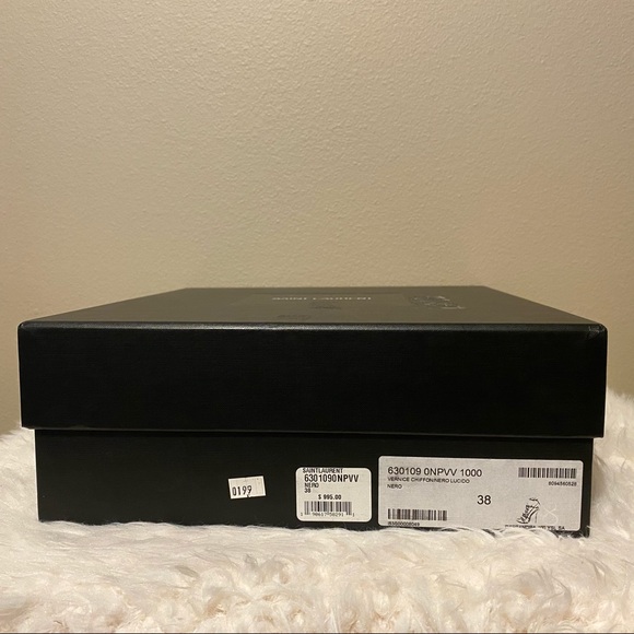 🚫SOLD🚫Saint Laurent Cassandra YSL Monogram Black - Picture 12 of 12